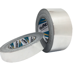 Nastro alluminio 40 my adesivo mm  50x 50 mt