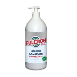 Sapone liquido lavamani igienizzante c/dosatore lt  1