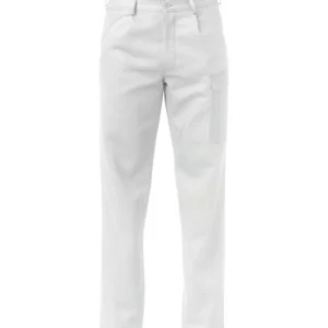 Pantalone bianco 100% cot. massaua sanfor 4 tasche