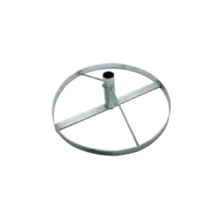 Base mobile circolare per pali segnali ø 60 mm