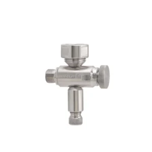 Rubinetto portalivello inferiore inox Aisi 304