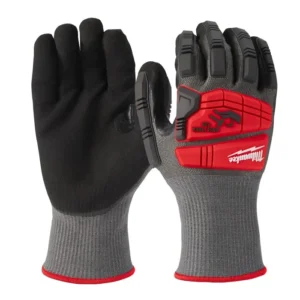 Guanto maglina - nitrile anti impatto anti taglio cat. 5