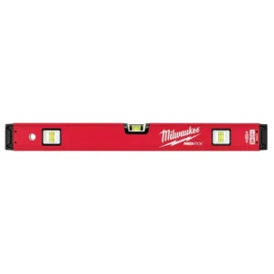 Livella a 2 bolle alluminio con base magnetica 60 cm