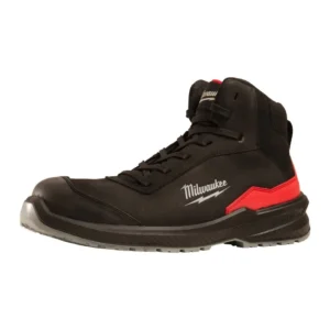 Scarpa alta pelle suola pu s3 nera